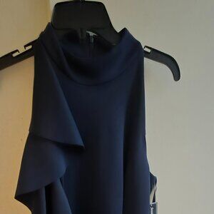 Jessica Howard Navy Blue Evening Gown